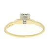 Image 8 : 14K Yellow & White Gold Illusion Prong Set 0.25 ctw Diamond Solitaire Ring