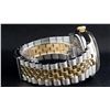 Image 5 : Rolex Mens 2 Tone 14K Black Tapestry Index 36MM Datejust Wristwatch
