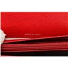 Image 9 : Chanel Red Leather Camelia CC Flap Long Wallet