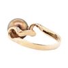 Image 3 : 0.30 ctw Diamond and Chocolate Pearl Ring - 14KT Rose Gold