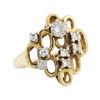 Image 1 : 0.50 ctw Diamond Ring - 14KT Yellow Gold