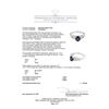 Image 5 : 1.53 ctw Sapphire and Diamond Ring - 14KT White Gold