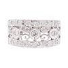 Image 2 : 0.25 ctw Diamond Ring - 14KT White Gold