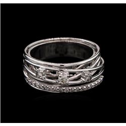 0.42 ctw Diamond Ring - 14KT White Gold