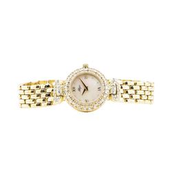 1.05 ctw Diamond-set Allegro Lady's Wrist Watch - 14KT Yellow Gold