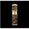 Image 1 : 43.15 ctw Sapphire and Ruby Perfume Bottle Holder - 18KT Yellow Gold