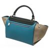 Image 3 : Celine Blue Leather Trapeze Two-Way Bag