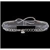 Image 2 : 0.37 ctw Diamond Bracelet - 14KT White Gold