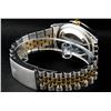 Image 9 : Rolex Mens 2 Tone 14K Black String VS Diamond Datejust Wristwatch