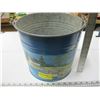 Image 1 : PAINTED GALVANIZED BUCKET
