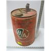 Image 1 : 5 GAL. BA OIL TIN