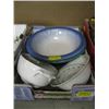 Image 2 : 3 BOXES OF MISC. - CRYSTAL, STIR STIX, WASH BOWLS, ETC.