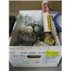 Image 3 : 3 BOXES OF MISC. - CRYSTAL, STIR STIX, WASH BOWLS, ETC.