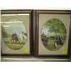 Image 1 : 2 FRAMED PRINTS OF THE HORSES & FAMILY
