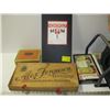 Image 1 : LOT OF MISC. - MONOPOLY GAME, WOODEN BOX, TACK, ETC.