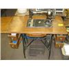 Image 1 : WHITE TREADLE SEWING MACHINE