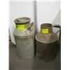 Image 1 : OIL TIN & A CREAM CAN