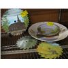 Image 1 : LOT OF PAINTED SAW BLADES & GOLD PANNING PANS