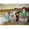 Image 1 : 8 ASSORTED DOLLS (6 PORCELAIN)