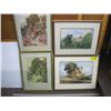 Image 1 : 4 ASSORTED PAINTINGS & PRINTS