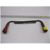 Image 1 : DRAW KNIFE W/RED HANDLE