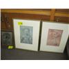 Image 1 : 2 FRAMED PRINTS & A RELIGIOUS SILVER PICTURE