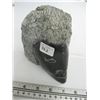 Image 1 : SOAPSTONE CARVING OF HEAD W/CARVERS #
