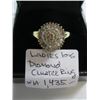 Image 1 : LADIES 10kt DIAMOND CLUSTER RING W/A - $1,435 .