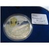 Image 1 : POWERED FLIGHT IN CANADA 'AVRO CANADA CF-105 ARROW' COIN, 92.5 PERCENT SILVER, 1996 (CASE)