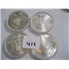 Image 1 : 4 - 1976 OLYMPIC $5 COINS .925 SILVER