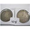 Image 1 : 2 - 1936 CDN $1 COINS
