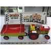 Image 1 : METAL TRACTOR & TRAILER W/ORIGINAL BOX