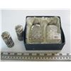 Image 1 : 2 PAIRS OF SALT & PEPPER SHAKERS