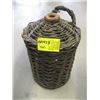 Image 1 : WICKER ENCASED 1 GAL. CROCK