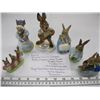 Image 1 : 6 - RABBIT FIGURINES, 4 - BEATRIX POTTERY, 2 - ROYAL DOULTON  (1 IS GOEBEL)