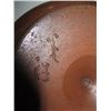 Image 2 : LANGLEY WARE BROWN COLOR MATCH HOLDER W/STRIKER C. 1895