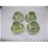 Image 1 : 4 - SUSIE COOPER DEMITASSE CUPS & SAUCERS C. 1935