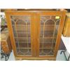 Image 1 : GLASS DOORED BOOK CASE CABINET