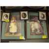 Image 1 : 5 FRAMED PRINTS - 3 SMALL & 2 LARGE