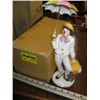 Image 1 : CLOWN FIGURINE '3 RING PICNIC' CARNIVAL CLOWN