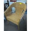 Image 1 : WICKER CHAIR