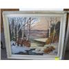 Image 1 : FRAMED PAINTING BY JOHN SAARNIIT