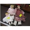 Image 1 : 3 PORCELAIN DOLLS