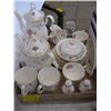 Image 1 : LOT OF ROYAL ALBERT 'TRANQUILITY' DISHES, TEAPOT, CUPS, ETC.