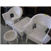 Image 1 : 4-PC WICKER SET
