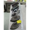 Image 1 : 2 SAD IRONS & 2 ELECTRIC IRONS