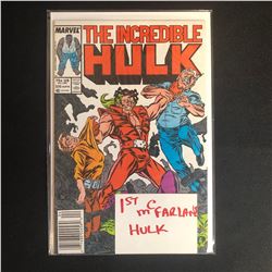 THE INCREDIBLE HULK #330 (MARVEL COMICS)