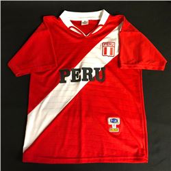 PERU SOCCER JERSEY (SIZE SMALL)