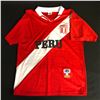 Image 1 : PERU SOCCER JERSEY (SIZE SMALL)