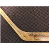 Image 1 : GORDIE HOWE SIGNED VINTAGE HOCKEY STICK WITH INSCRIPTION